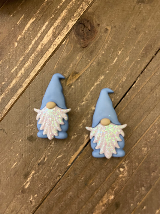 Frosty Winter Gnome in light blue Stud Earrings (ER319-35frostygnome)Pink tiful of LOVE