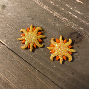 Summer Bliss Collection Post Earrings (Sun, Flip Flop, Palm Tree, Coconut Drink)