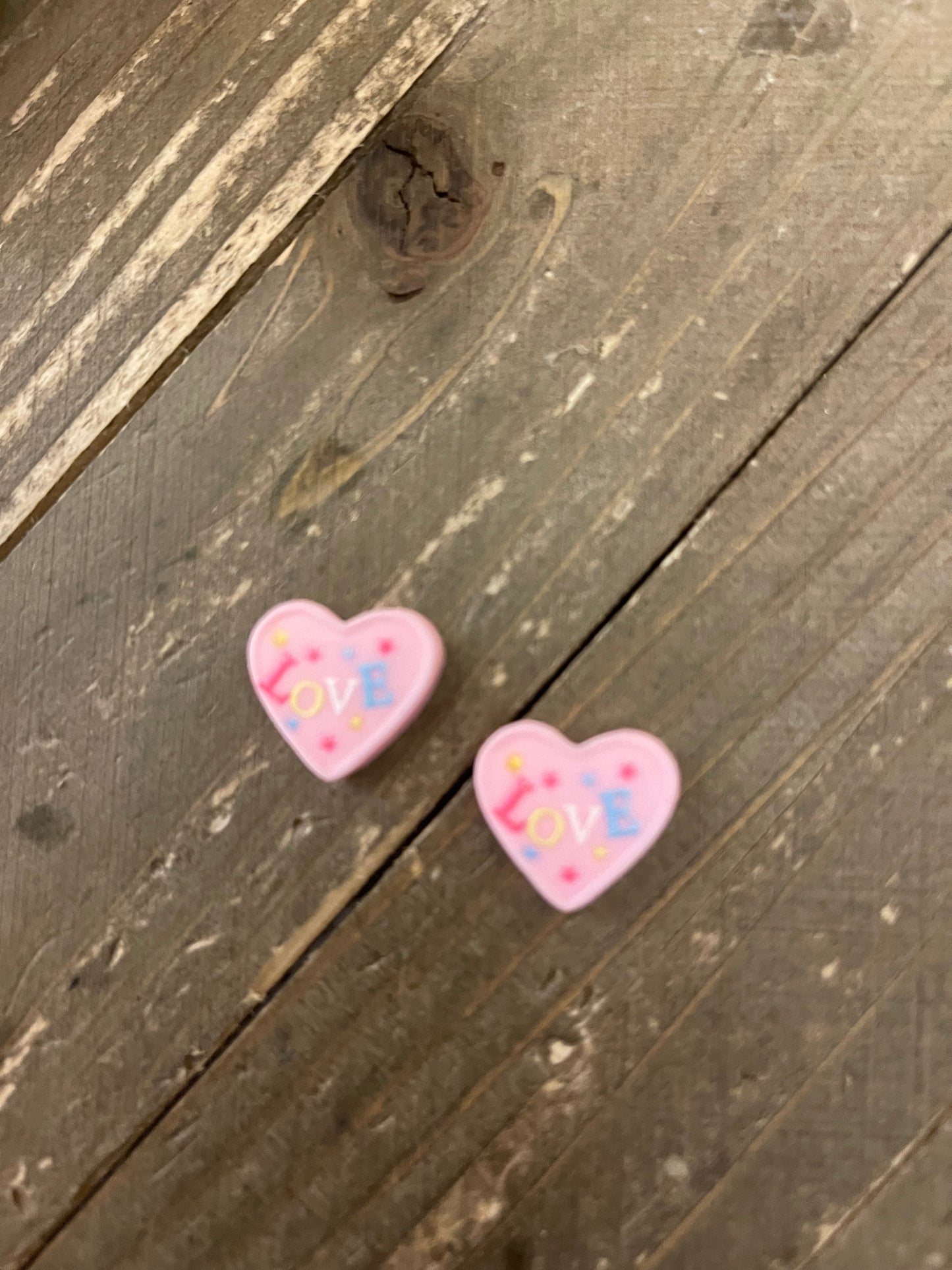 Mini sweets Collection Stud  Earrings (4 sweets to choose)Pink tiful of LOVE