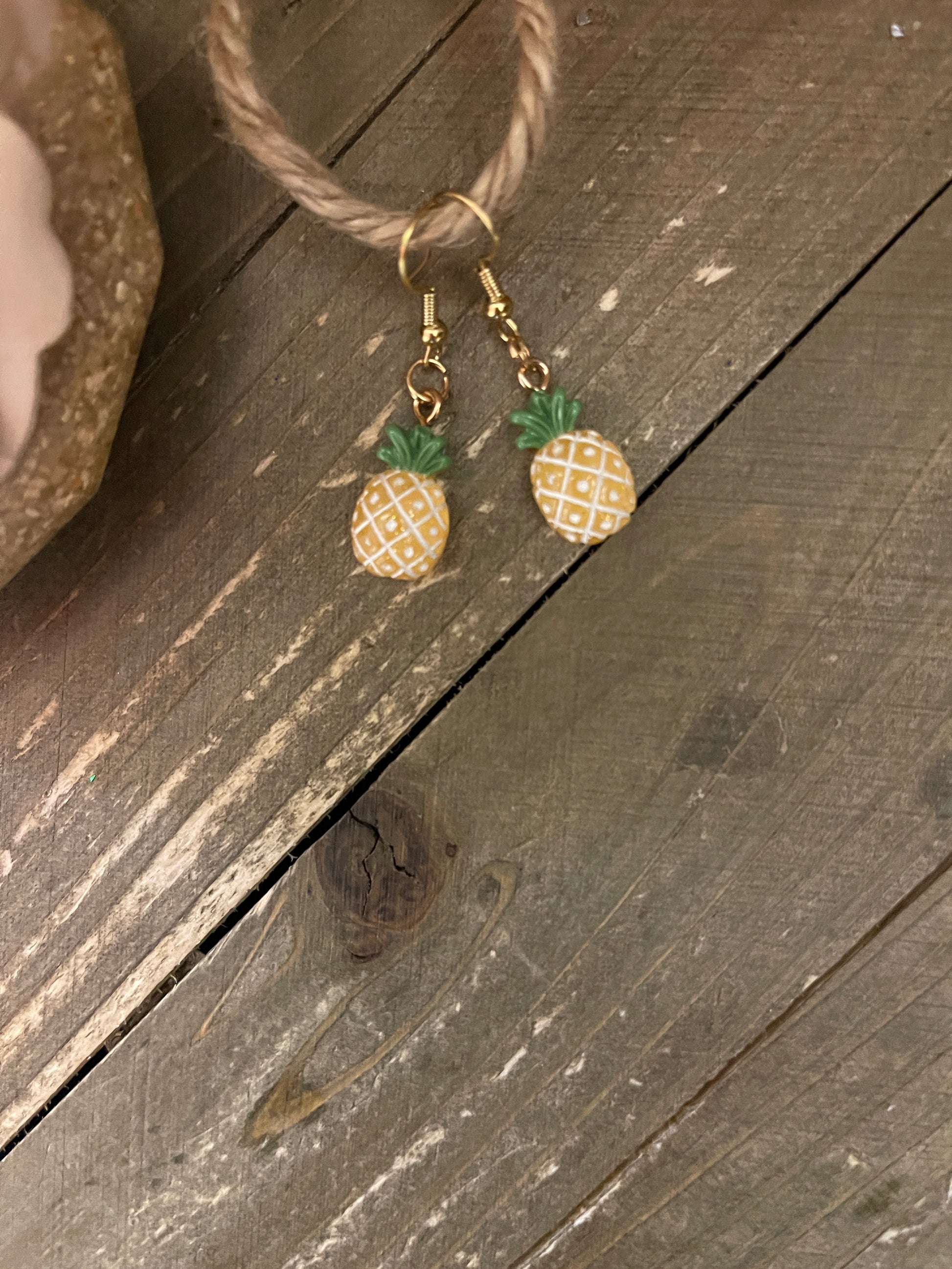Fruit Charm Collection Wiret Earrings (6 fruit to choose from)Pink tiful of LOVE