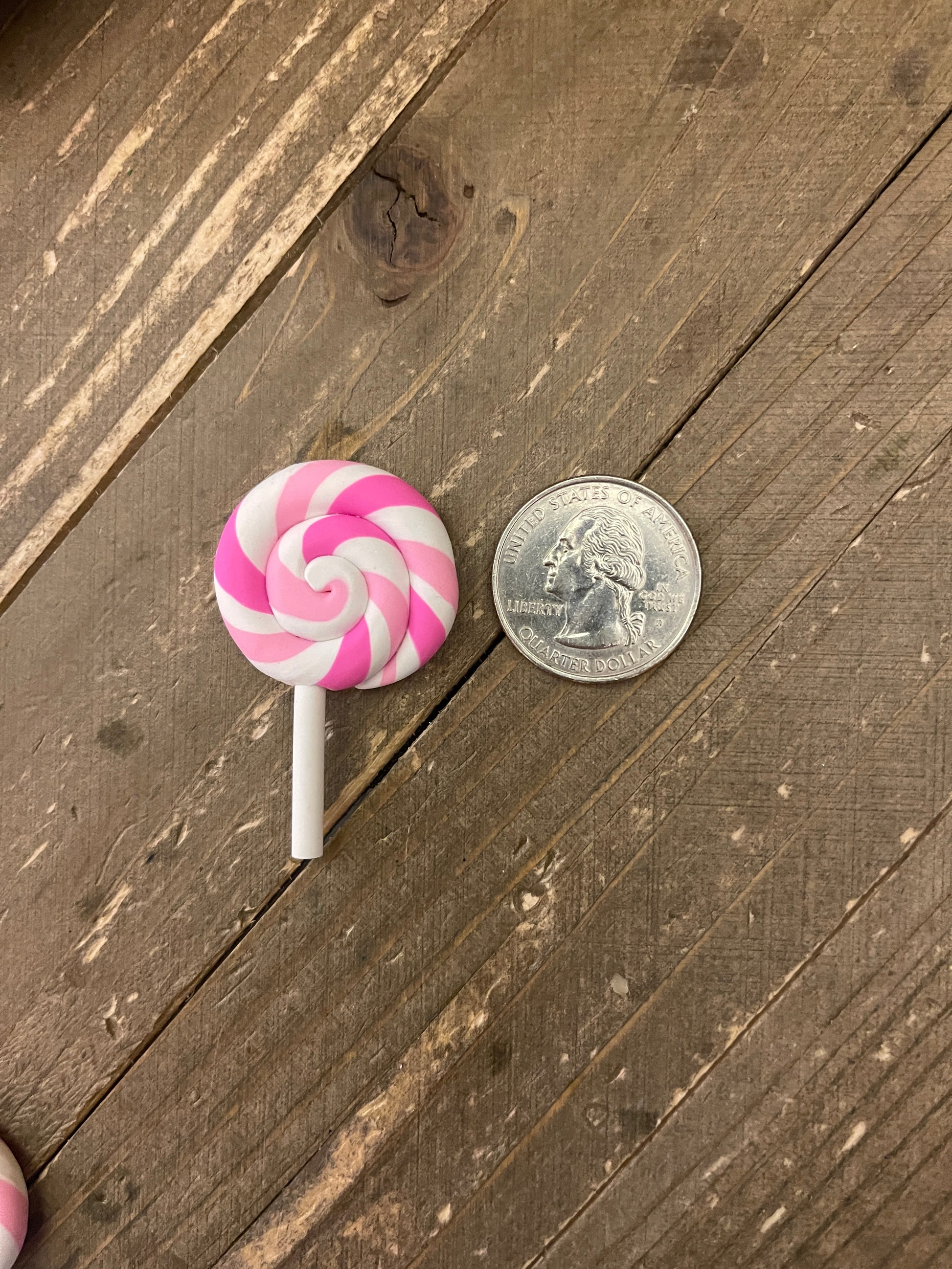 Lollipop Love Collection Stud Earrings (6 swirl colors to choose from)Pink tiful of LOVE