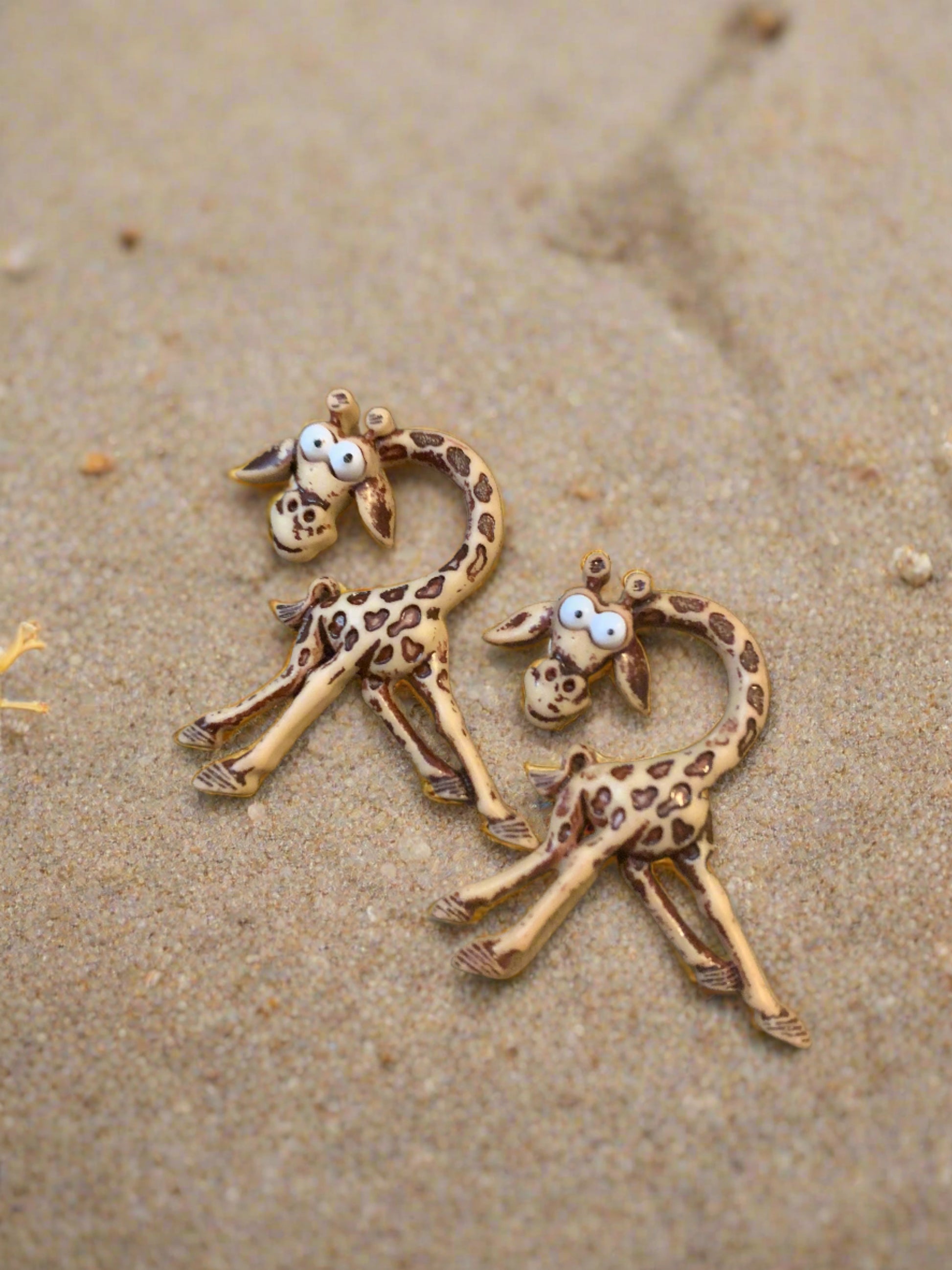 Silly Safari  Post Earrings (4 animals to choose from)Pink tiful of LOVE