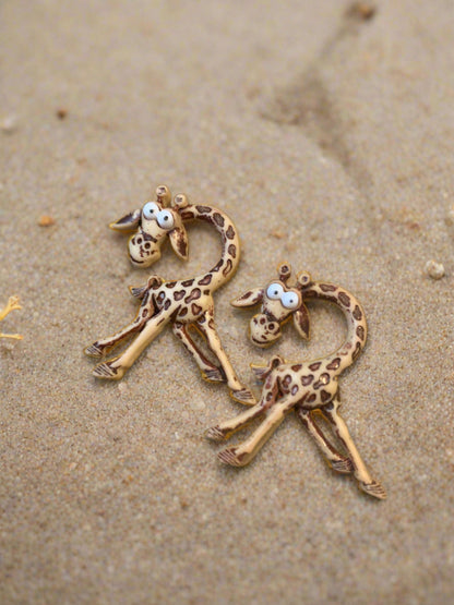 Silly Safari  Post Earrings (4 animals to choose from)Pink tiful of LOVE