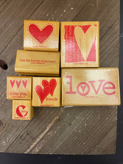 STAMPIN UP!! A Light Heart Rubber Stamps