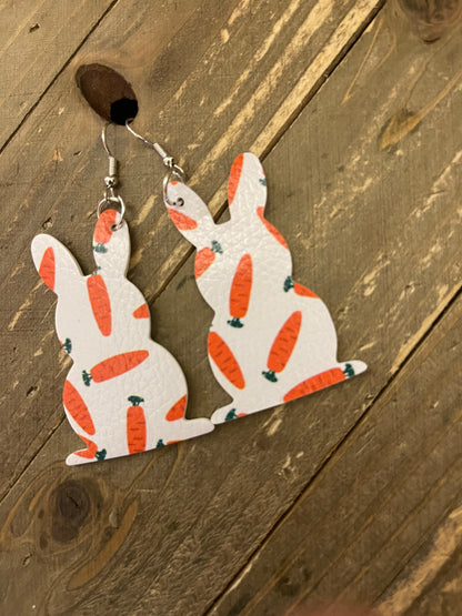 Easter Bunny; Hop into Easter Fashion; Wire EarringsPink tiful of LOVE