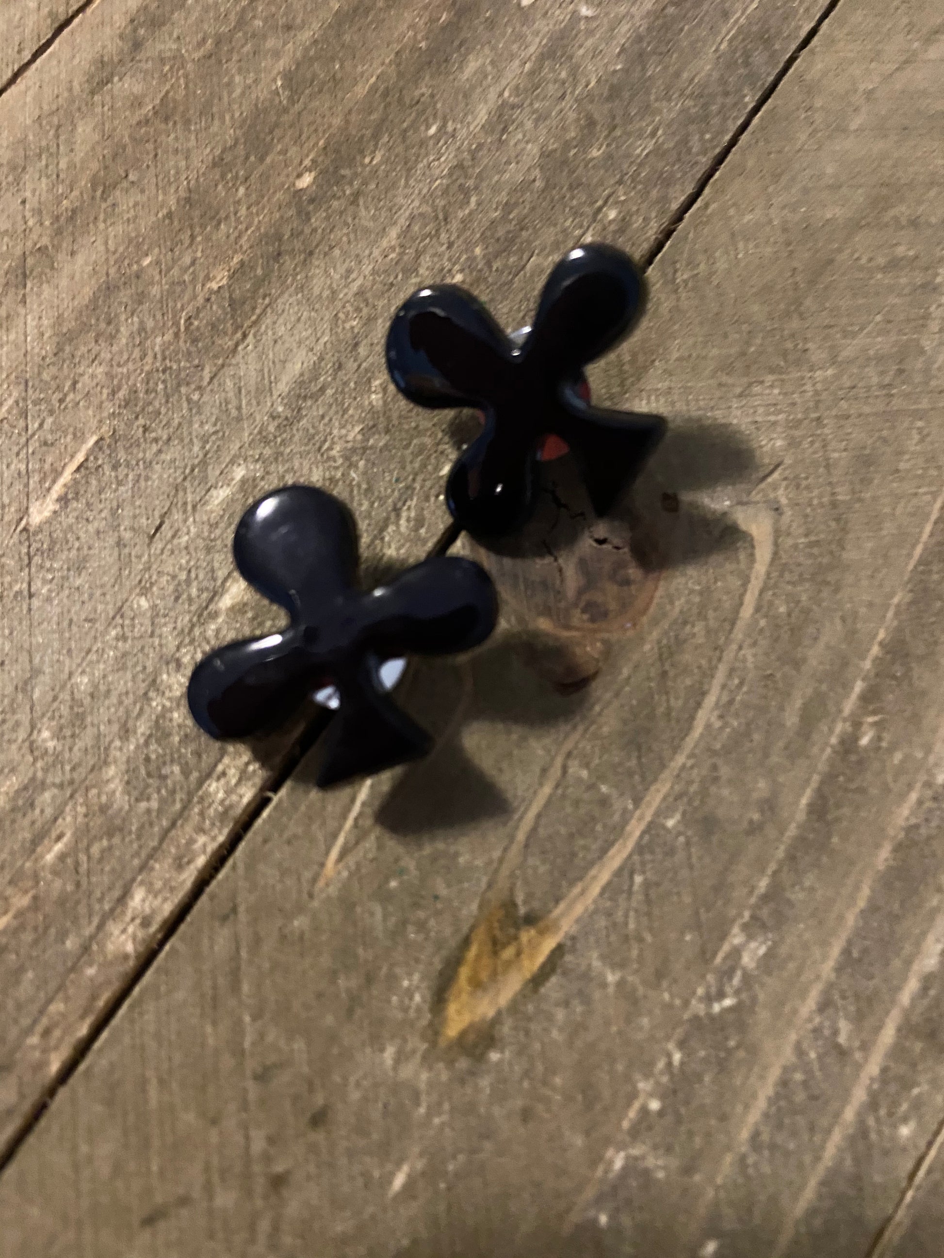 Card Game Collection Post Earrings (diamonds, spades, clubs, dice)Pink tiful of LOVE