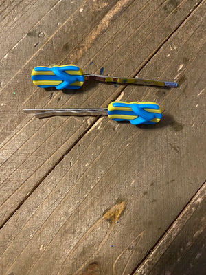Flip Flop Hair clips (a pair)