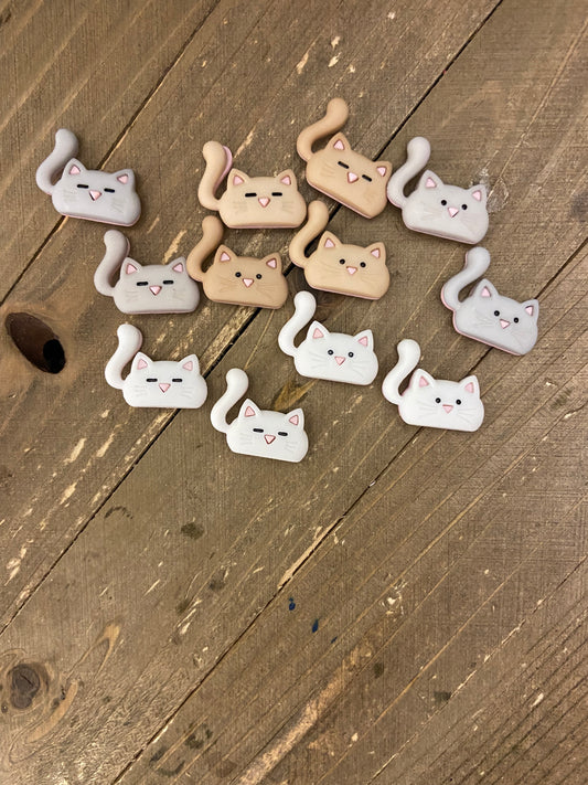 Coolest Cats Post Earrings   (6 different chillin cats to choose from)Pink tiful of LOVE