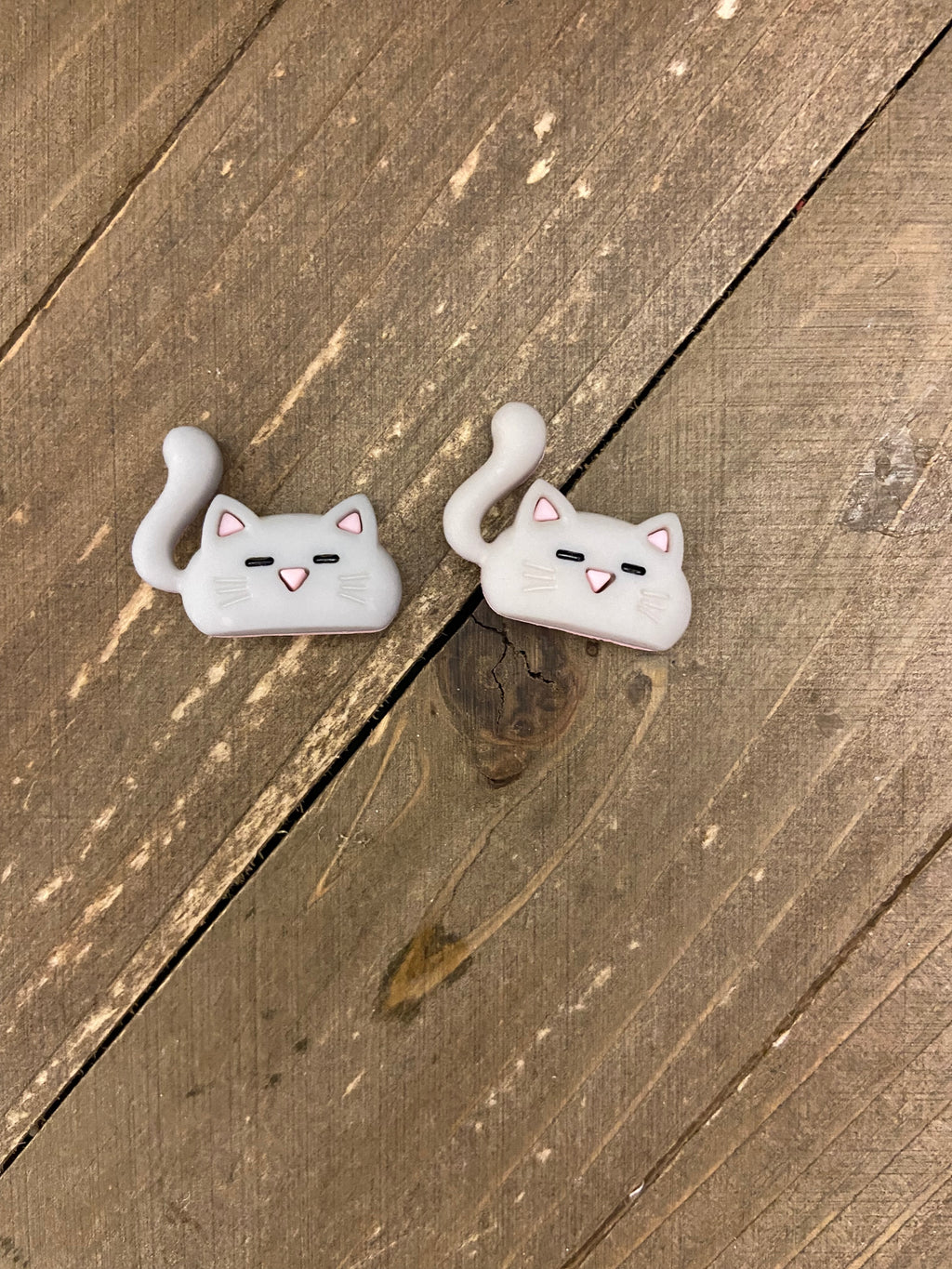 Coolest Cats Post Earrings   (6 different chillin cats to choose from)