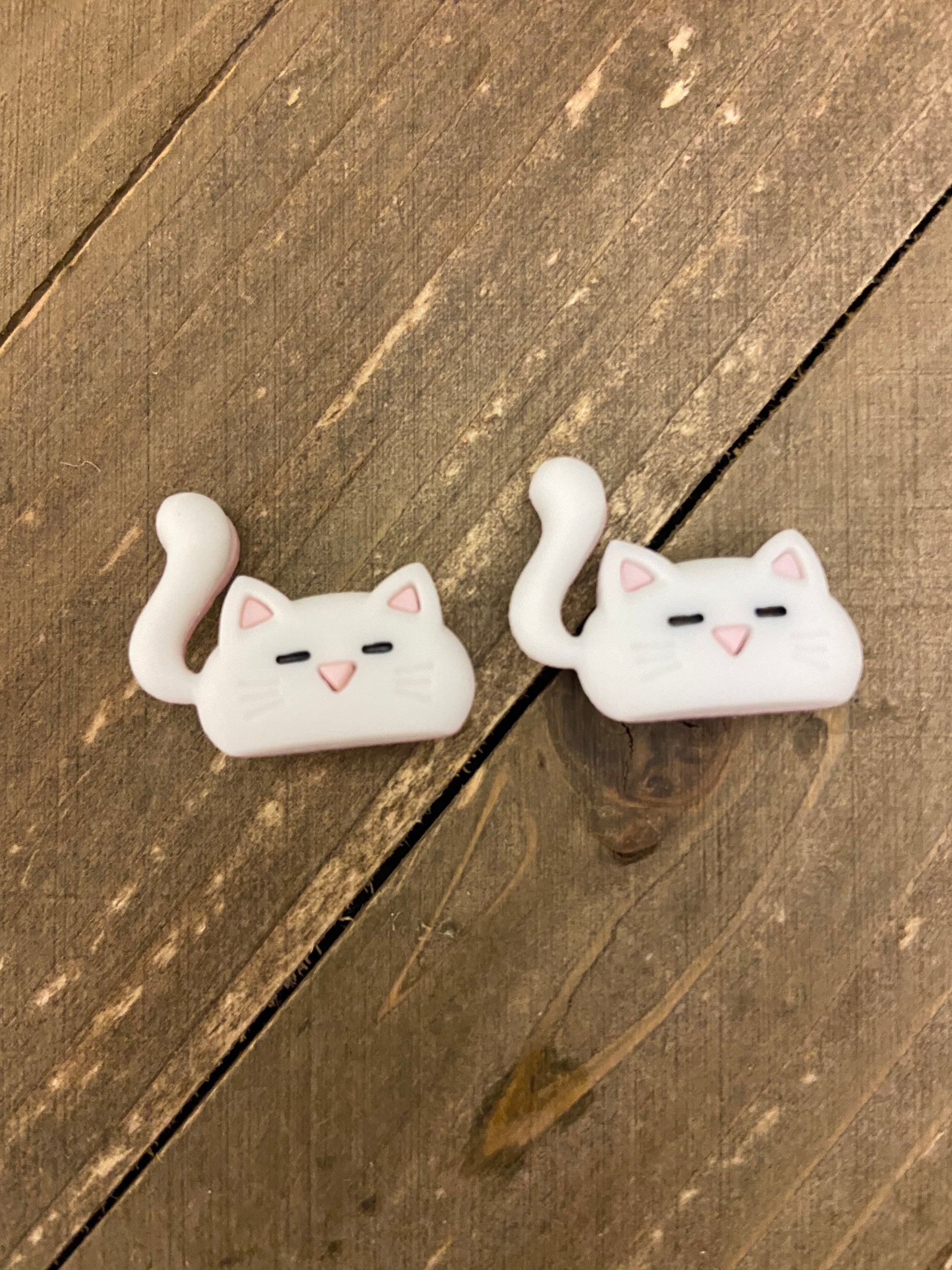 Coolest Cats Post Earrings   (6 different chillin cats to choose from)Pink tiful of LOVE