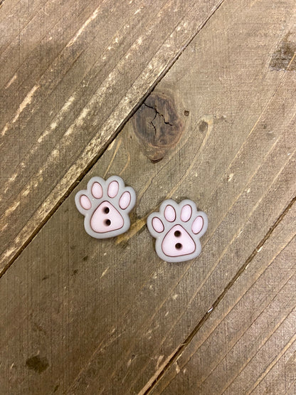 Kitty Paws Post EarringsPink tiful of LOVE