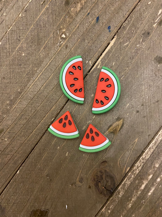 Watermelon slices post earrings (&frac12;  slice or 1/4 slice)Pink tiful of LOVE