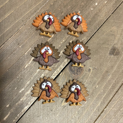 Turkey Trot post earrings-Fall Inspirations (CEC upd)Pink tiful of LOVE