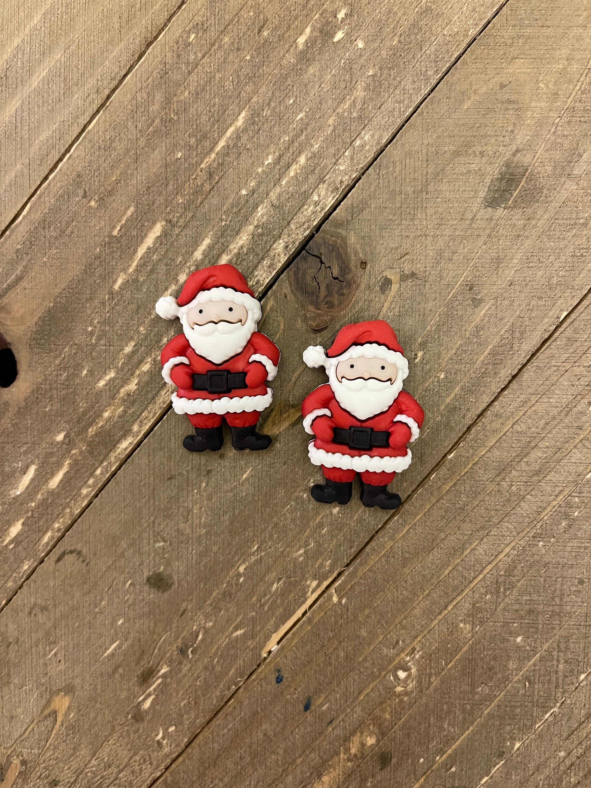 Magic of the Christmas Season Santa Stud earringsPink tiful of LOVE