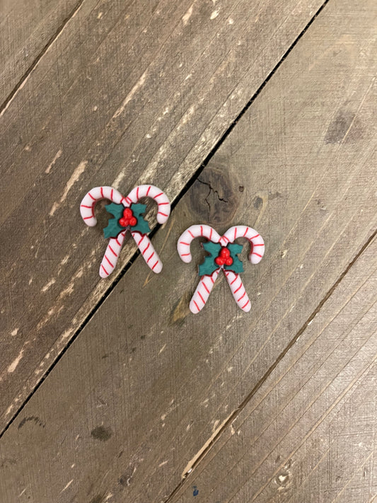 Candy Cane Post Earring (ER449-2)Pink tiful of LOVE