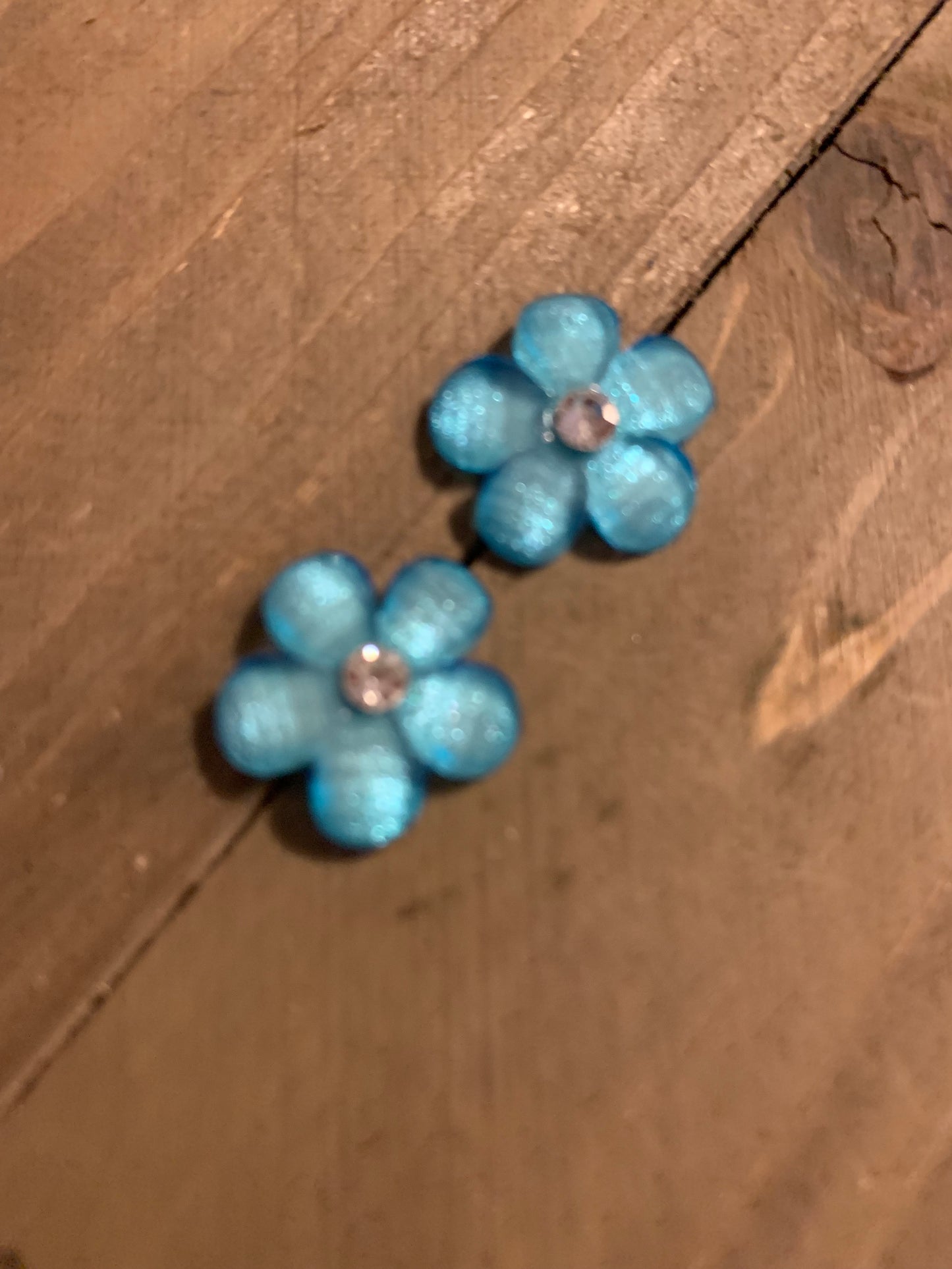 Flower Post Earrings (5 Colors   to choose from)