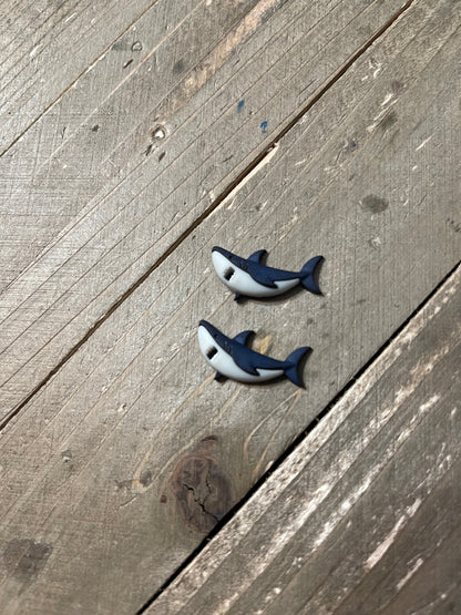 Shark  Post Earring