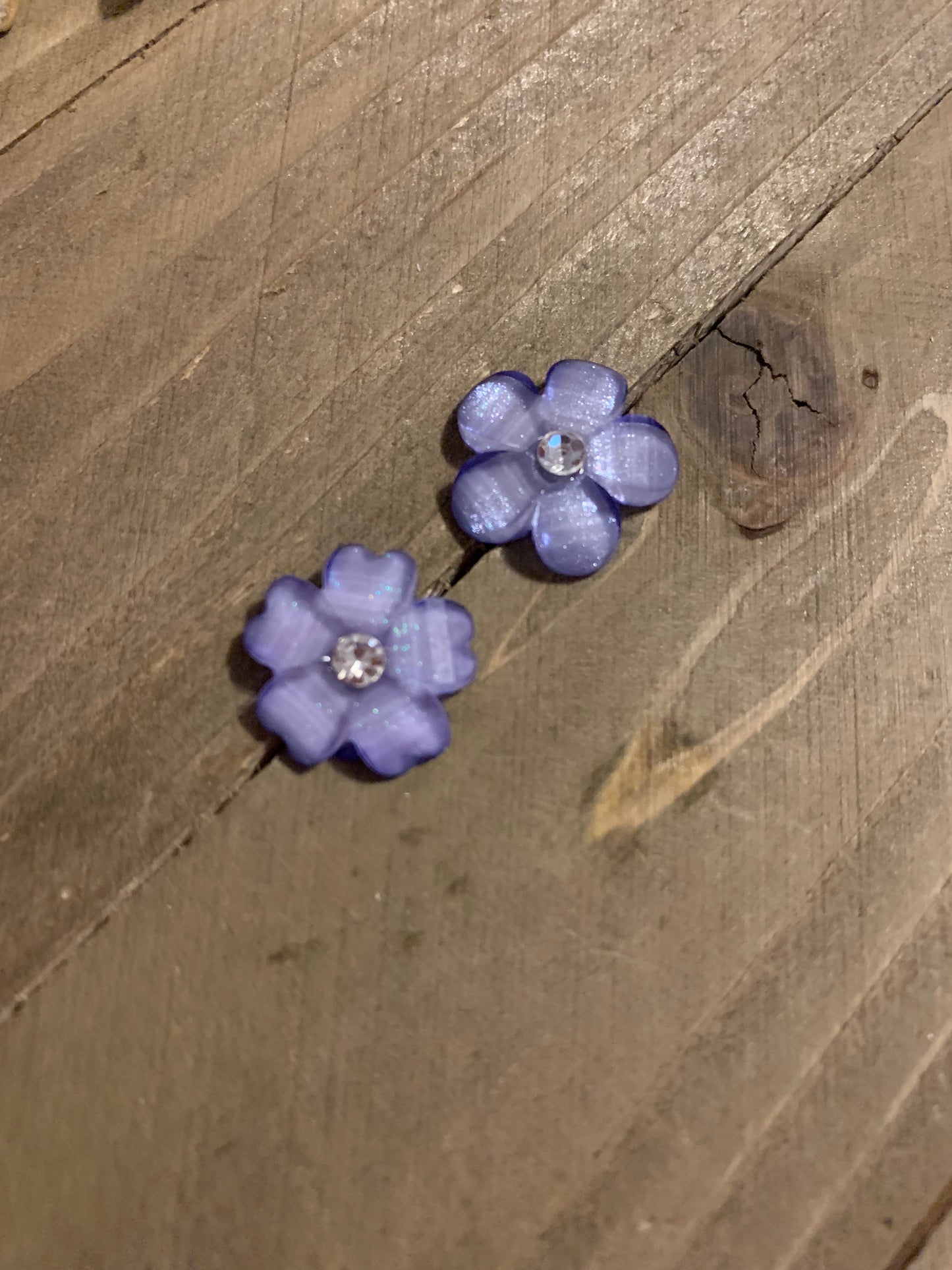 Flower Post Earrings (5 Colors   to choose from)