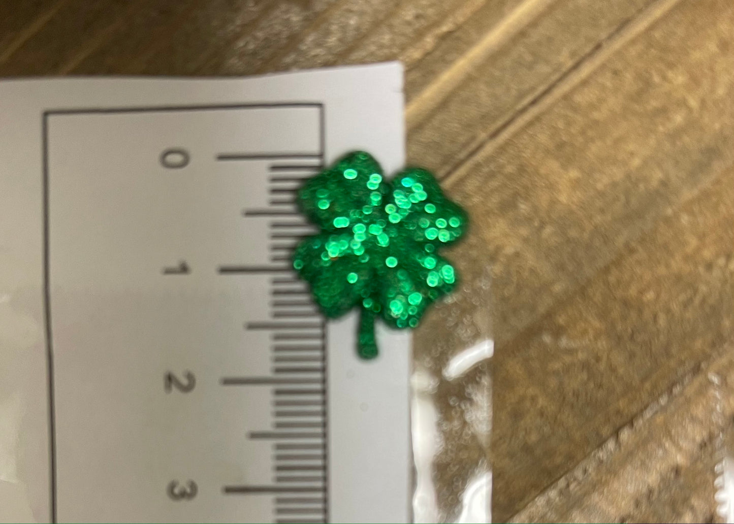 Green Sparkly Glitter Shamrock Post EarringsPink tiful of LOVE