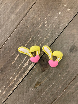 Bunny Ears Stud Earrings (4 different ones) (CECup)