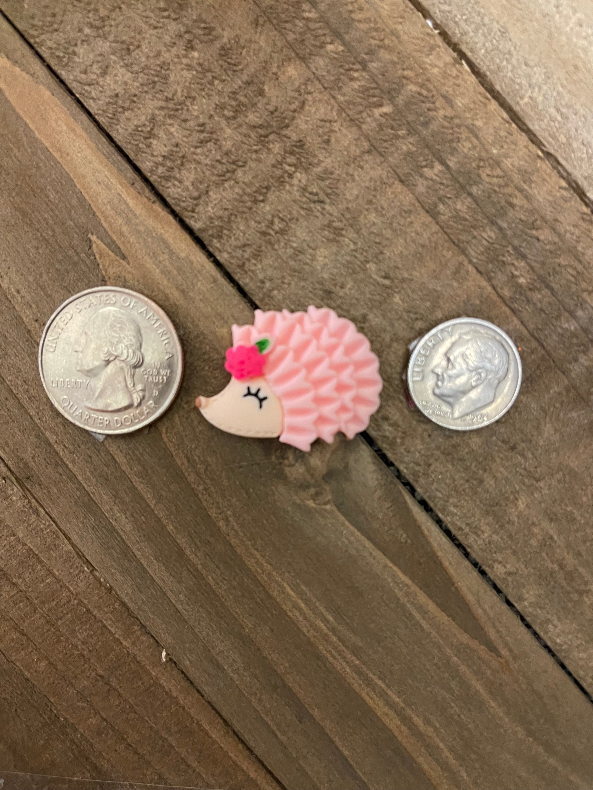 Lady Hedgehog Stud Earrings (5 colors to choose)Pink tiful of LOVE
