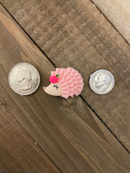 Lady Hedgehog Stud Earrings (5 colors to choose)Pink tiful of LOVE