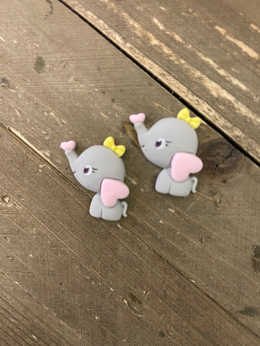 Ellie the Elephant Stud EarringsPink tiful of LOVE