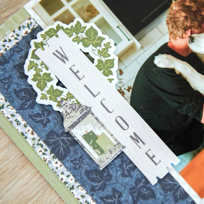Creative Memories Welcome Home Foiled Embellishments