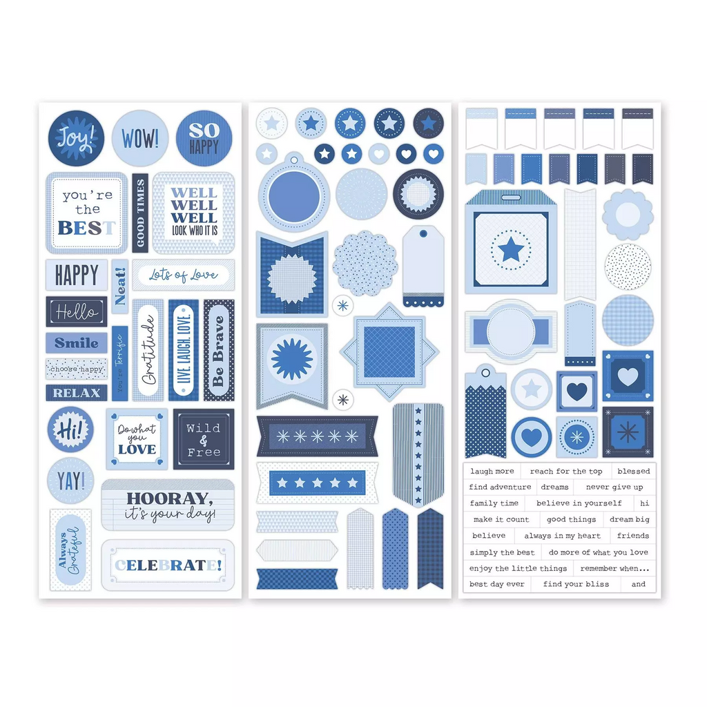 Creative Memories Light Blue Cardstock