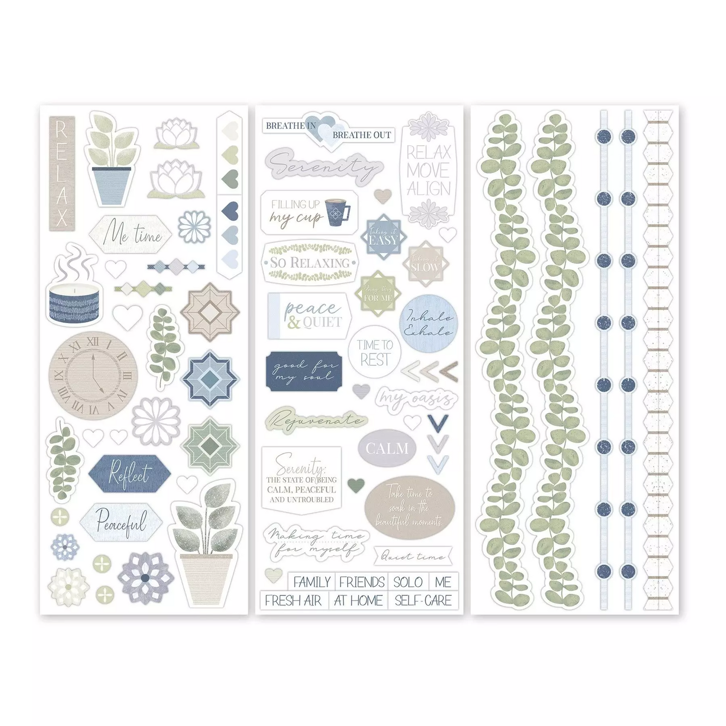 Creative Memories Serenity Stickers (3pk)Pink tiful of LOVE