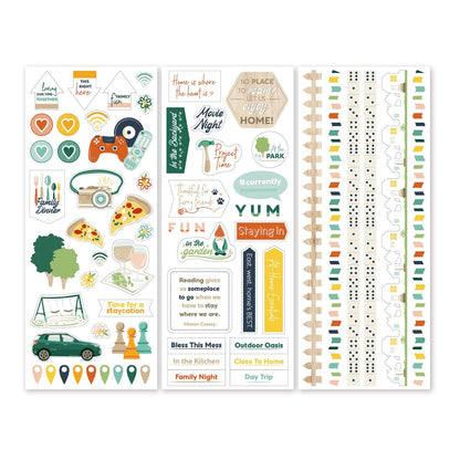 CREATIVE MEMORIES Staycation Stickers (3/pk)