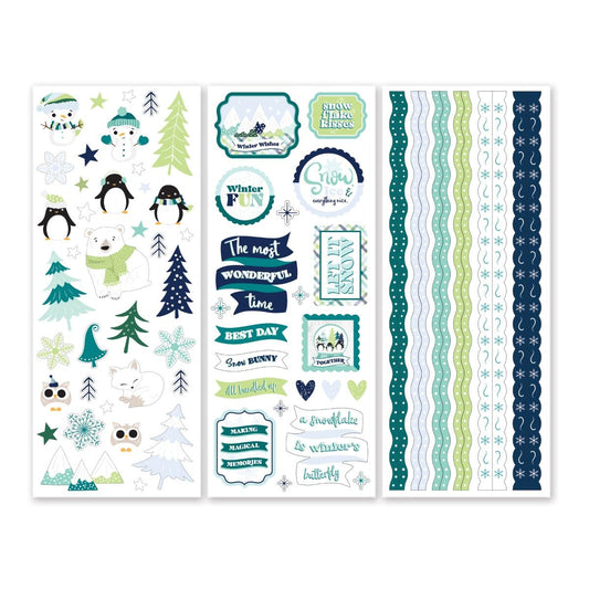 Creative Memories Winter Frolic Stickers (3/pk)Pink tiful of LOVE