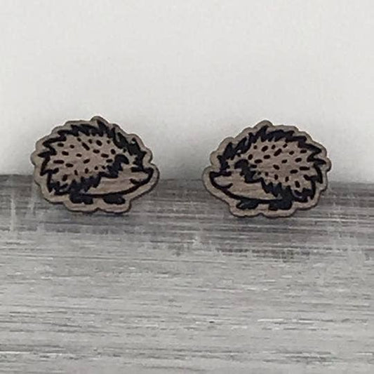 Hedgehog stud earringsPink tiful of LOVE