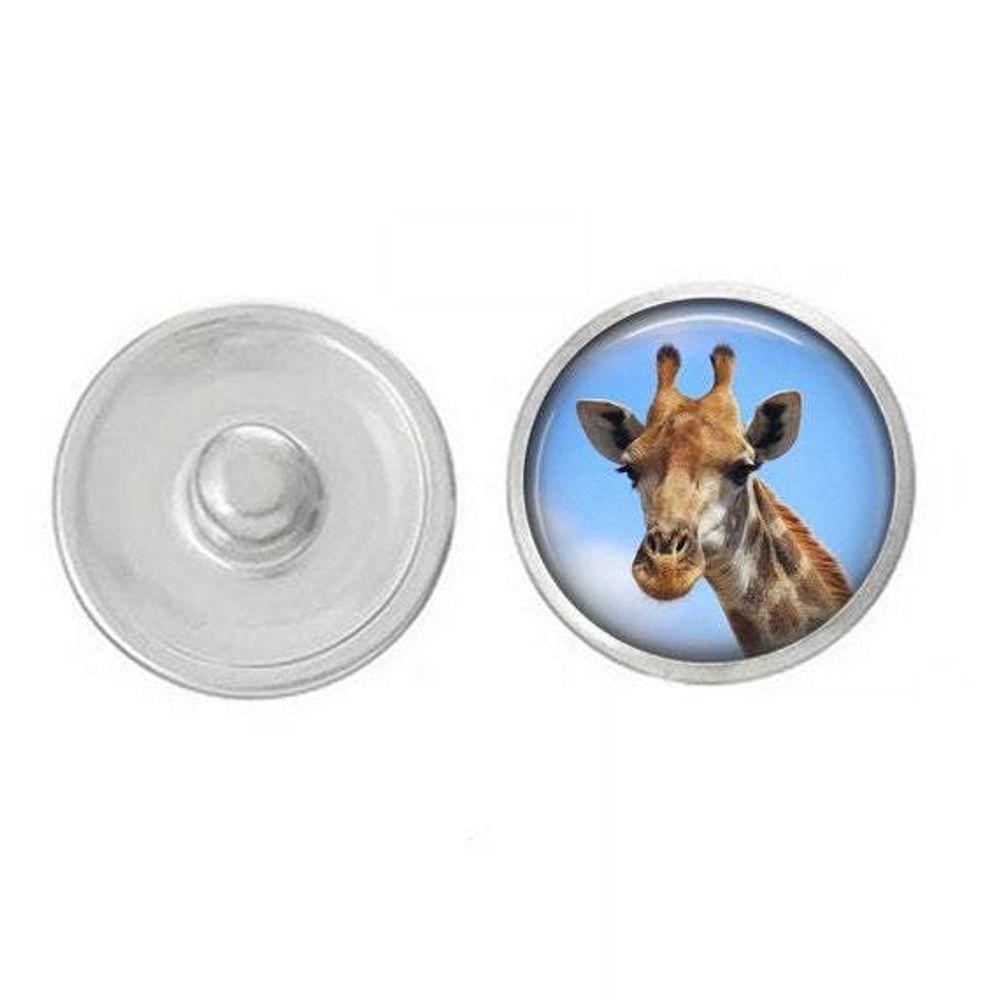 GIRAFFE GINGER SNAP Coordinates with 18-20mm Snap Necklace, bracelet, earrings