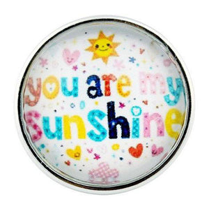 You are my Sunshine GINGER SNAP Coordinates with 18-20mm Snap Necklace, bracelet, earrings