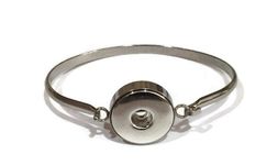 Ginger Snap Bracelet - Stainless Steel Snap Cuff Bracelet- Coordinates with 18-20mm SnapsPink tiful of LOVE