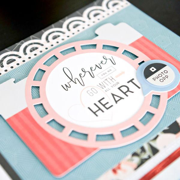 Travel Log Banner &amp; Tag EmbellishmentsPink tiful of LOVE