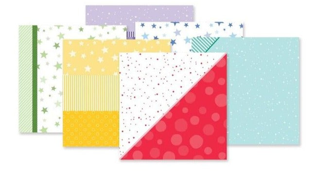 Creative Memories Fresh Fusion Fast 2 Fab Paper Pack (12/pk)