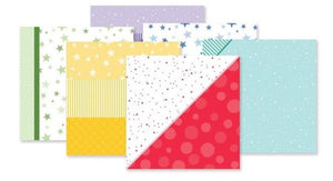 Creative Memories Fresh Fusion Fast 2 Fab Paper Pack (12/pk)